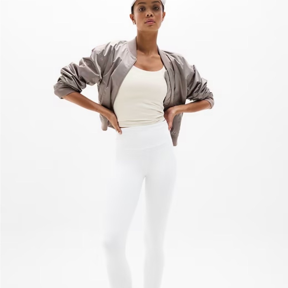 Athleta White Ultra High-Rise Elation 7/8 Leggings